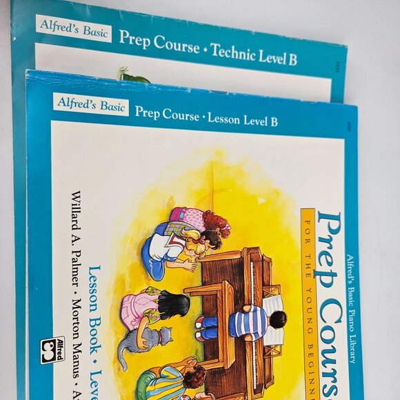 Alfreds Basic Piano Learning Prep Course Level B Lesson and Technic Books Lot 2 - Picture 2 of 15